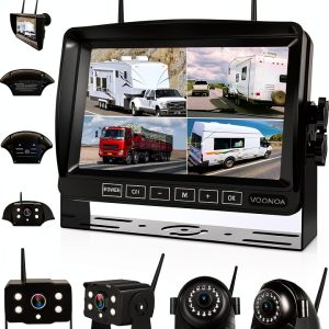VOONOA Wireless RV Camera System 4 Cameras 1080P HD-0