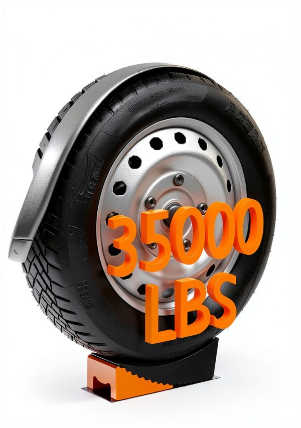 OFISPEED RV Levelers Heavy Duty Polymer Manual Lift Orange-4