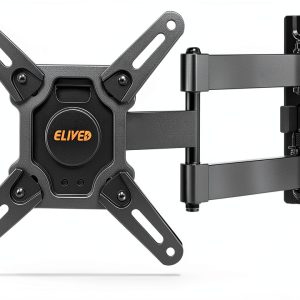 ELIVED RV TV Mount Full Motion Wall Mount Black-0
