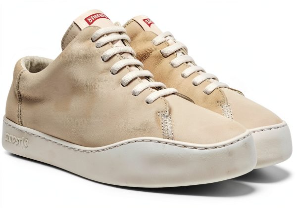 Peu Mens Leather Sneakers Sporty Design Ortholite Comfort-4