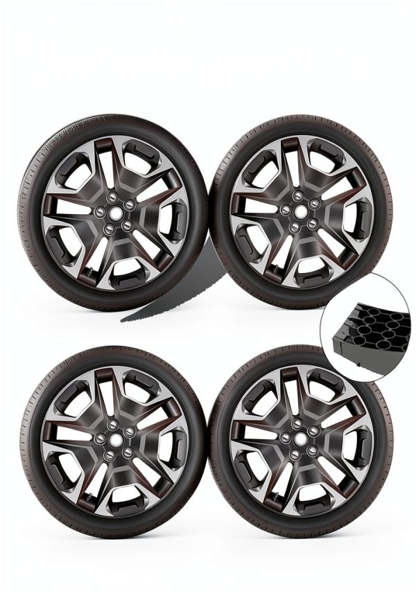 OFISPEED RV Levelers Heavy Duty Polymer Manual Lift Orange-5