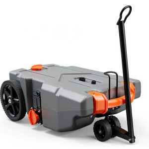 Camco Rhino RV Tote Tank Heavy Duty Portable Waste Disposal-0