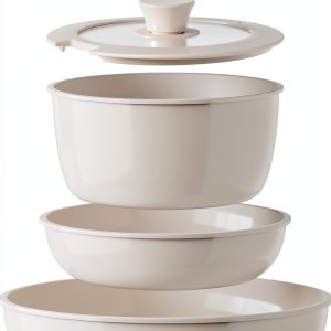 Redchef Ceramic Cookware Set Nonstick Oven Safe 5 Piece-0