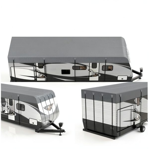 DGRGRHBV RV Cover Waterproof UV Resistant 34-36 Ft-1