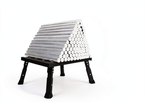 DEPSUNNY RV Step Stool Foldable Aluminum Adjustable Height-7