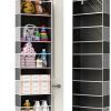 ULG Over Door Shoe Organizer Clear Dark Grey Storage-0