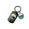 Camper Keychain Stainless Steel Engraved Camping Gift for-2