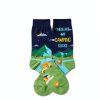 Camping Socks Mens Cotton Outdoor Enthusiast Gift Soft-3