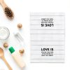 WFSM Chenille Kitchen Towel Rustic Camping Letter Print-5